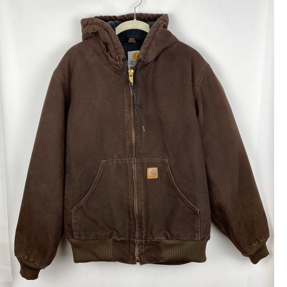 Carhartt Other - Carhartt Canvas Hooded Coat Brown